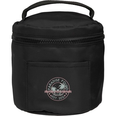 Wellable Recycled Round Travel Case