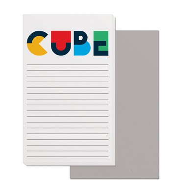 50 Page Note-Pads with 2 Custom Colour Imprint (3"x5")