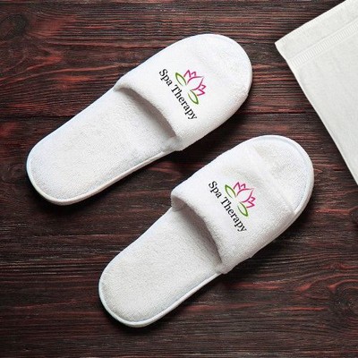 Spa/Hotel Open Toe Slippers